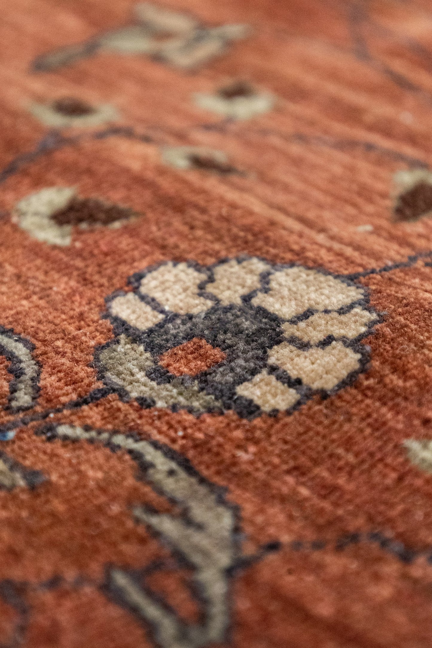 Vintage Ferahan Sarouk Handwoven Traditional Rug, J75393
