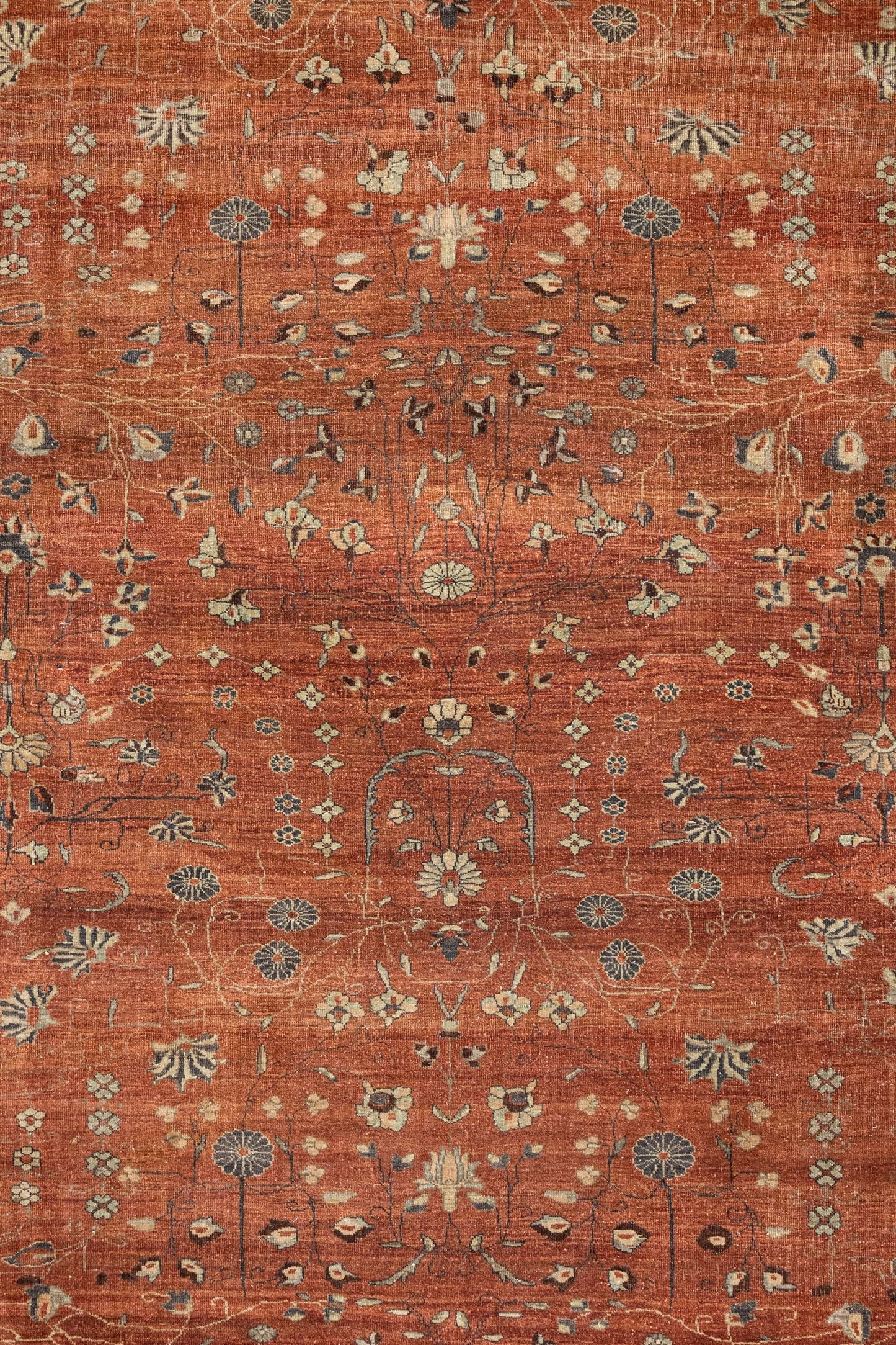 Vintage Ferahan Sarouk Handwoven Traditional Rug, J75393