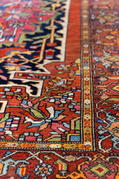 Antique Ferahan Sarouk Handwoven Traditional Rug, J87200