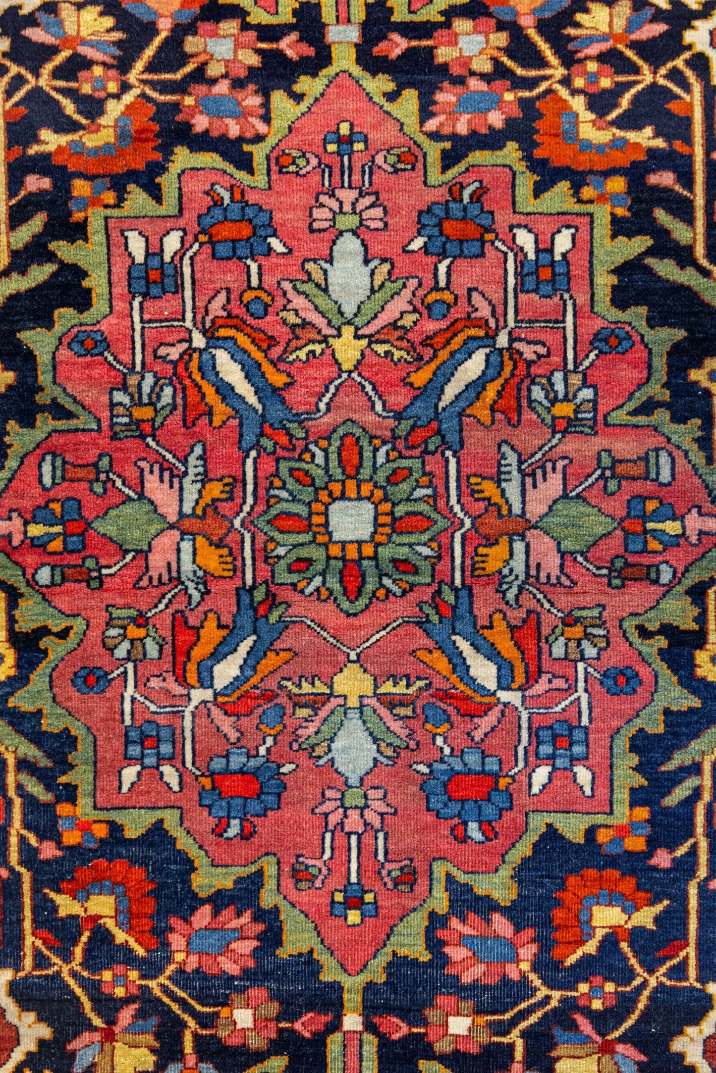 Antique Ferahan Sarouk Handwoven Traditional Rug, J87200