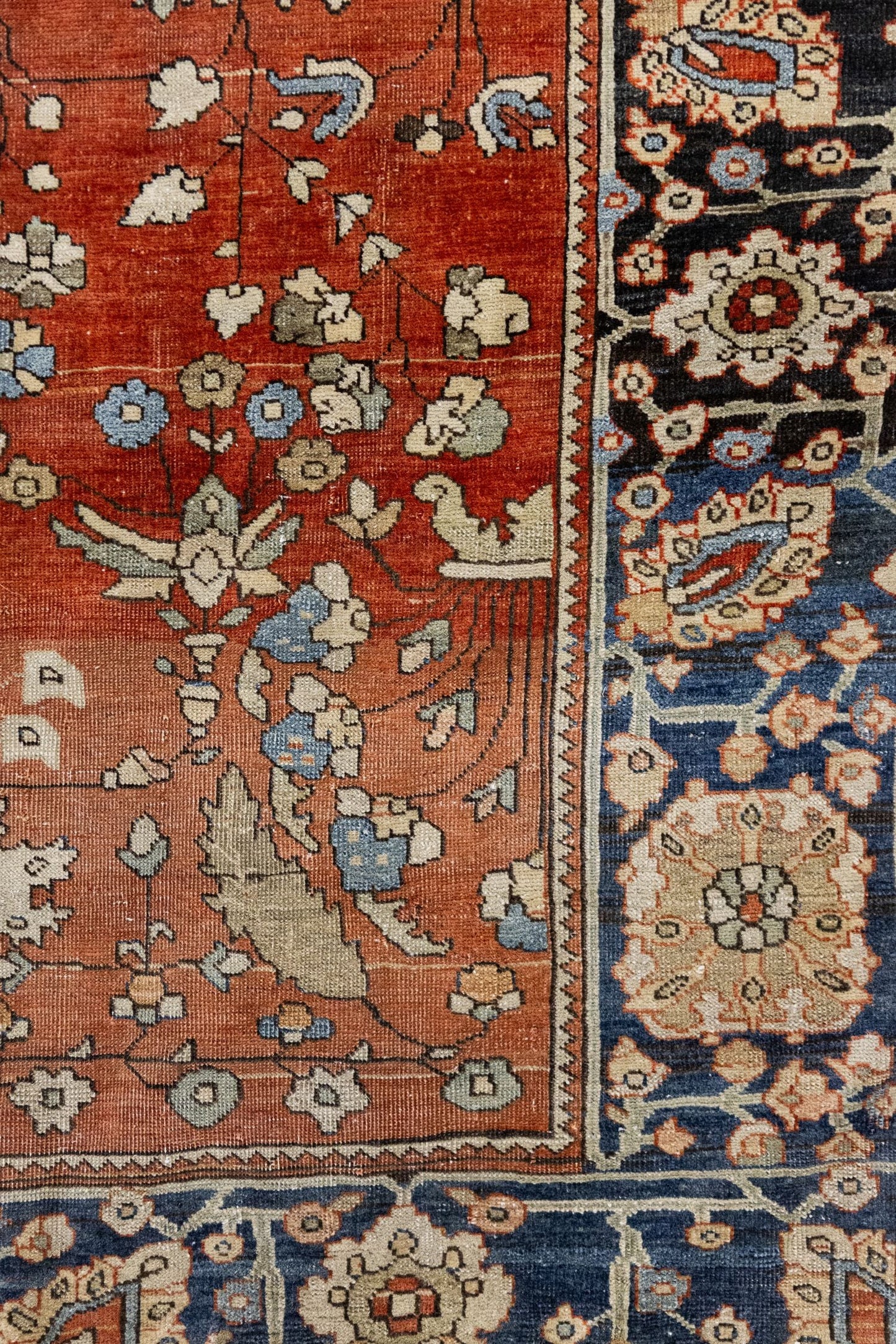 Antique Ferahan Sarouk Handwoven Traditional Rug, J89001
