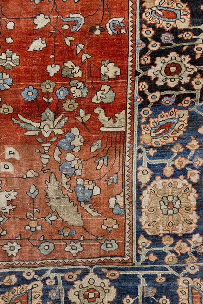 Antique Ferahan Sarouk Handwoven Traditional Rug, J89001