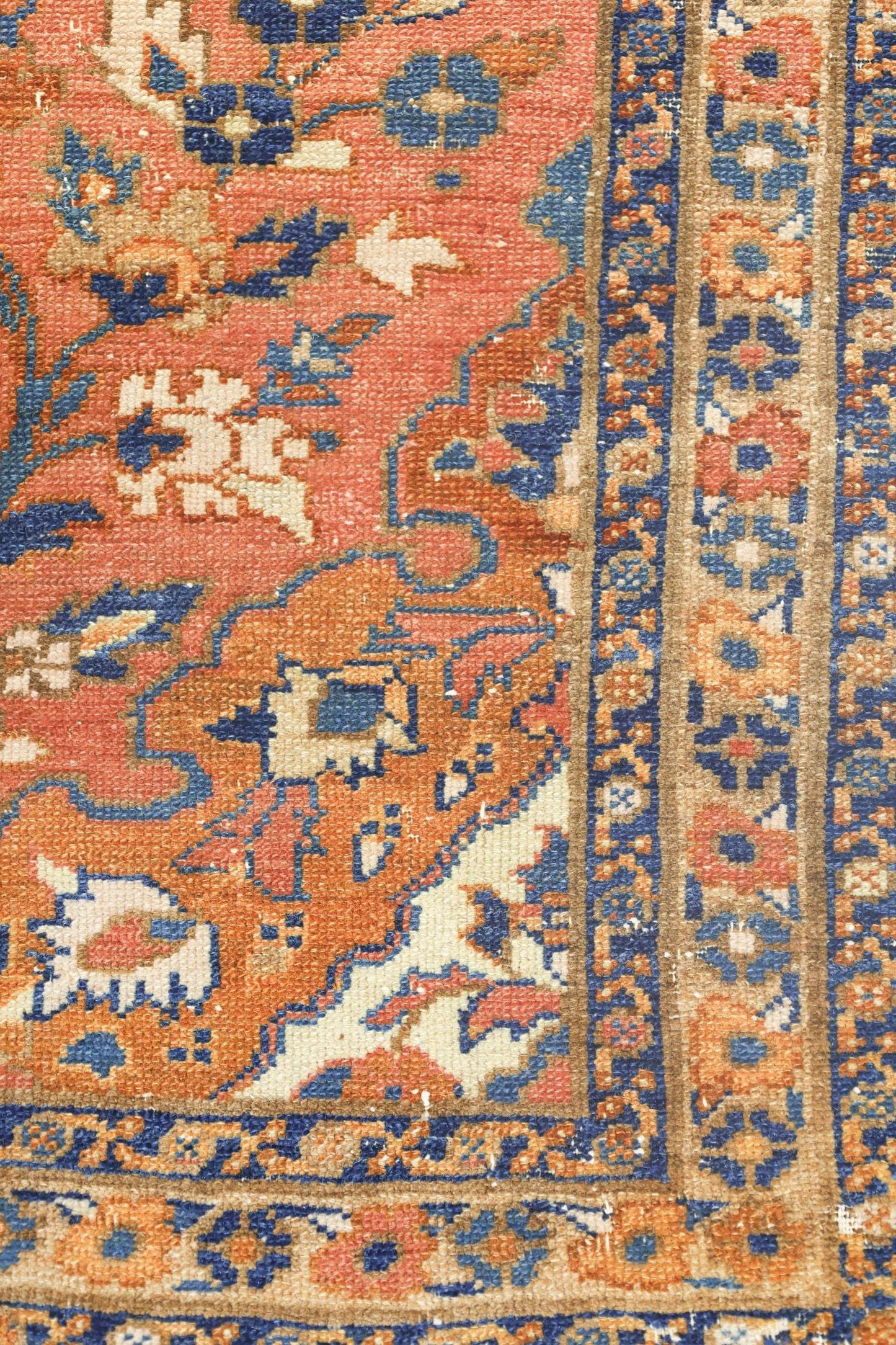 Vintage Hamadan Handwoven Traditional Rug, J73107