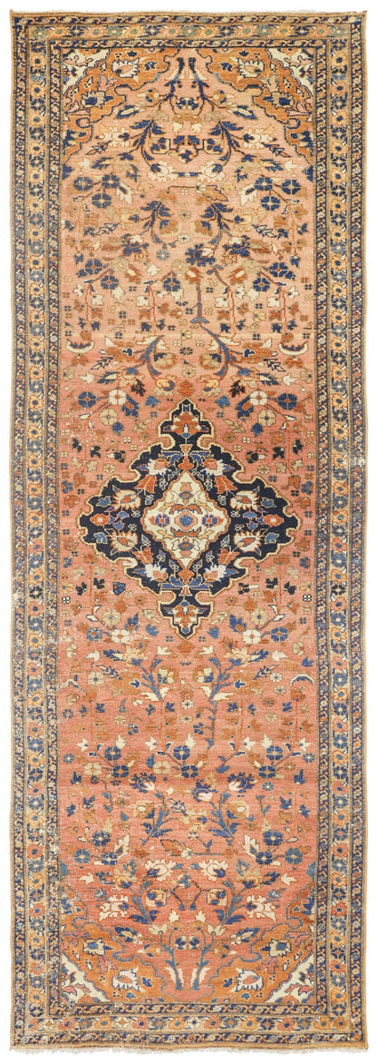 Vintage Hamadan Handwoven Traditional Rug