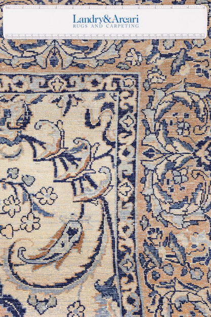 Vintage Isfahan Handwoven Traditional Rug, J79410