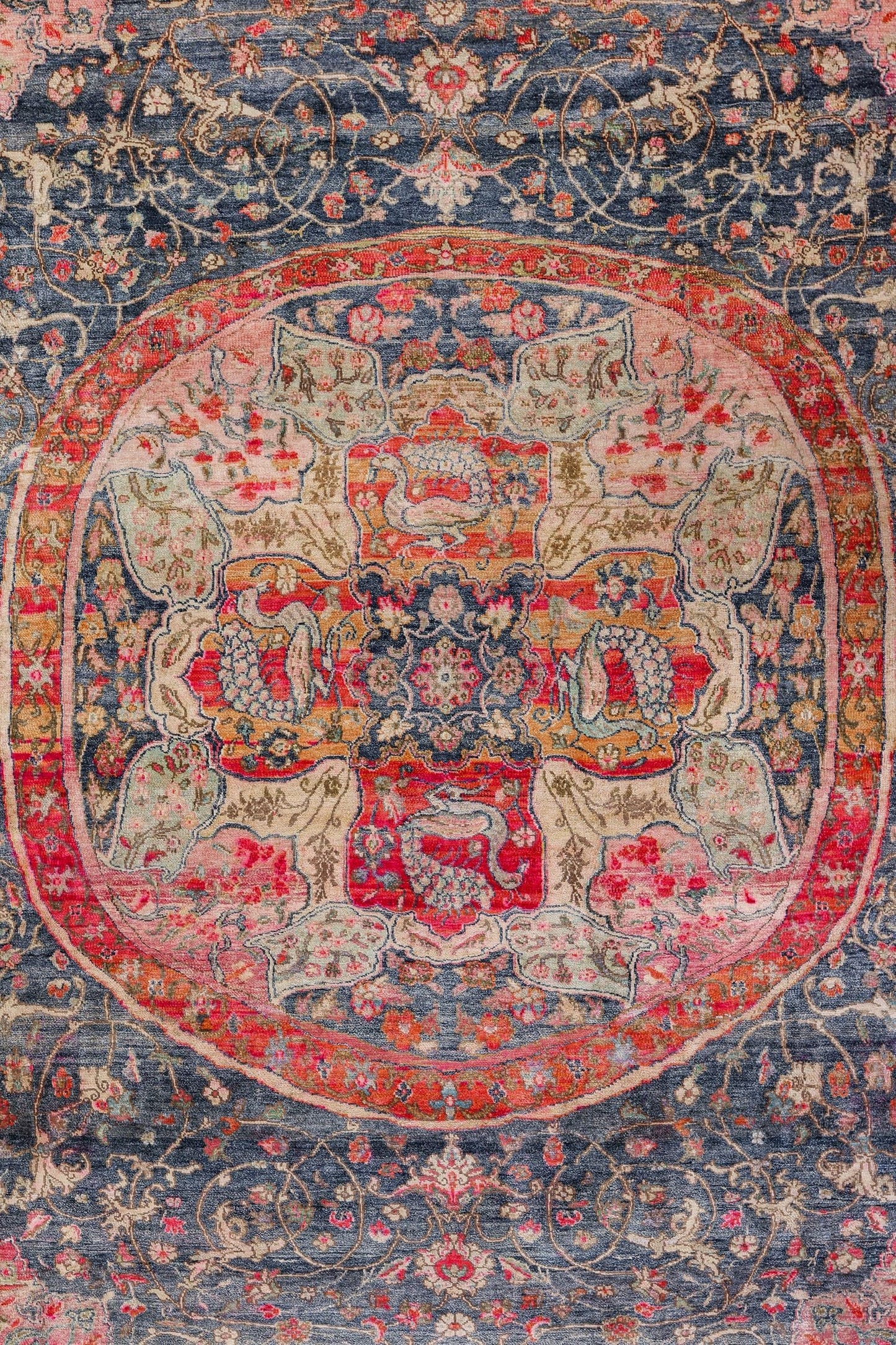 Isfahan Handwoven Traditional Rug, J80558