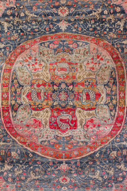 Isfahan Handwoven Traditional Rug, J80558