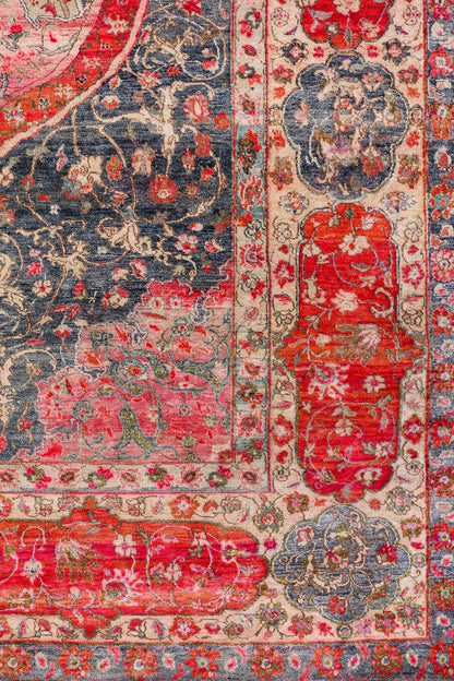Isfahan Handwoven Traditional Rug, J80558