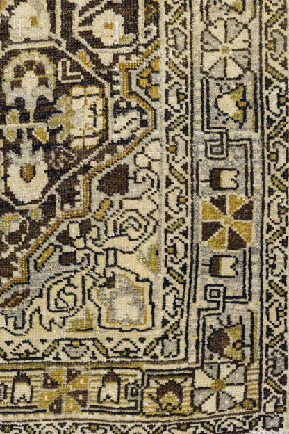 Antique Jozan Sarouk Handwoven Traditional Rug, J86426