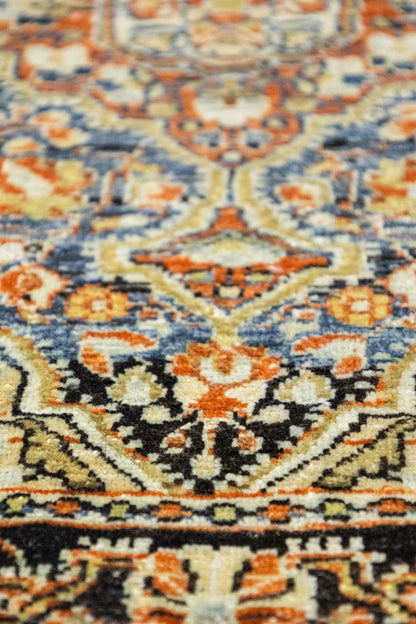 Vintage Jozan Sarouk Handwoven Traditional Rug, J88230