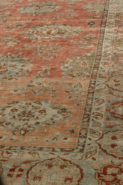 Vintage Jozan Sarouk Handwoven Traditional Rug, J81290