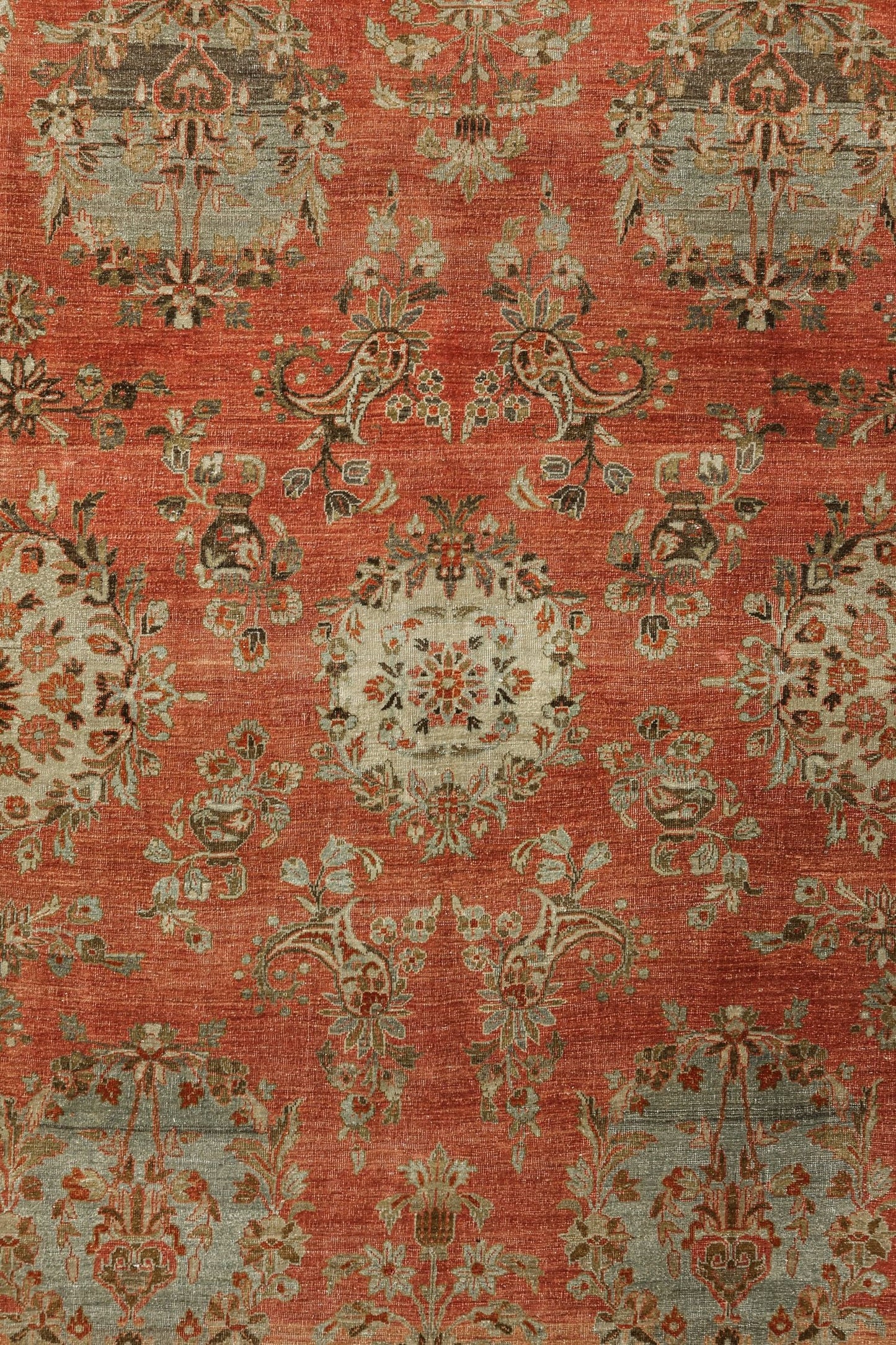 Vintage Jozan Sarouk Handwoven Traditional Rug, J81290