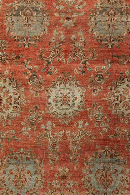 Vintage Jozan Sarouk Handwoven Traditional Rug, J81290