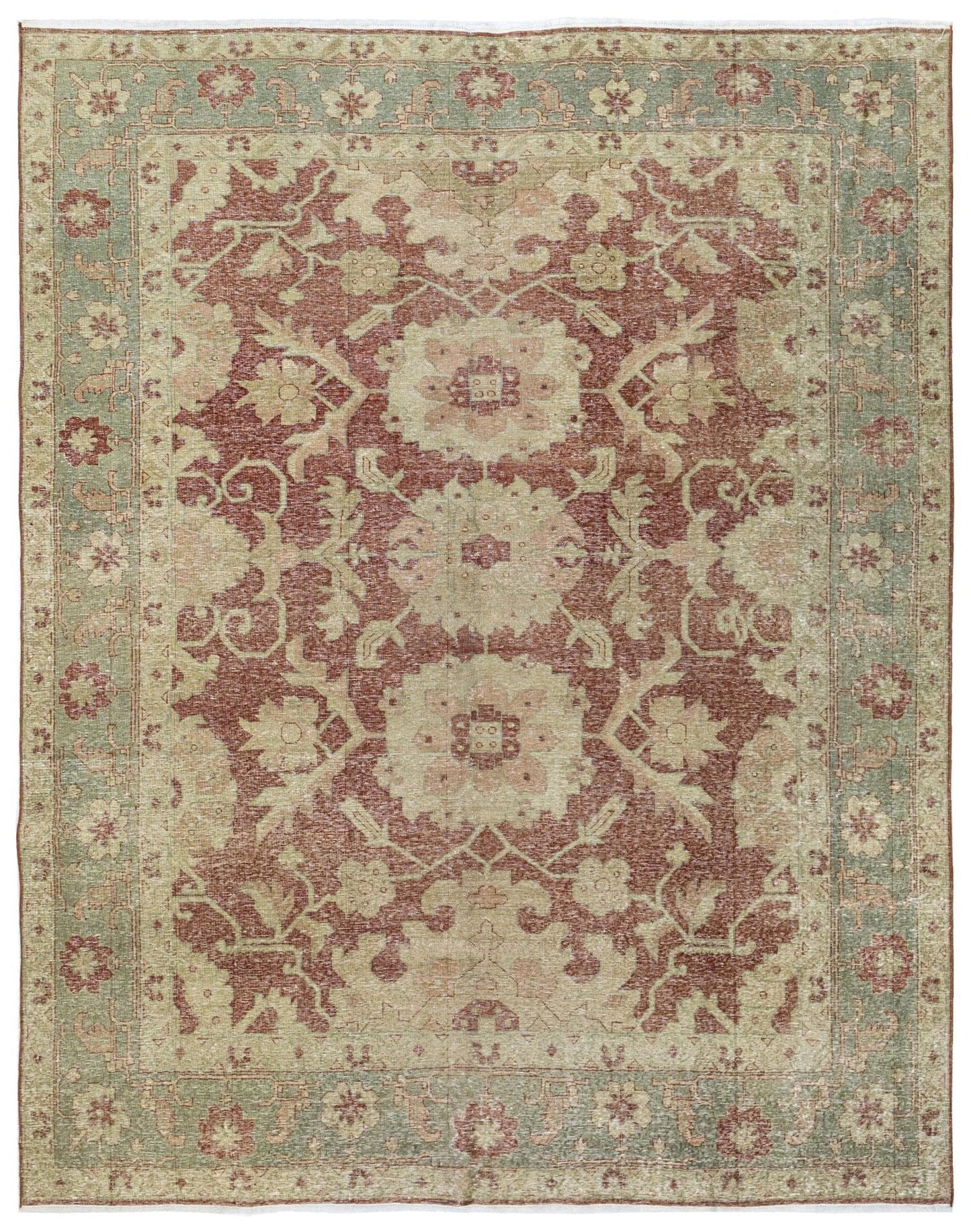Vintage Kandahar Handwoven Traditional Rug