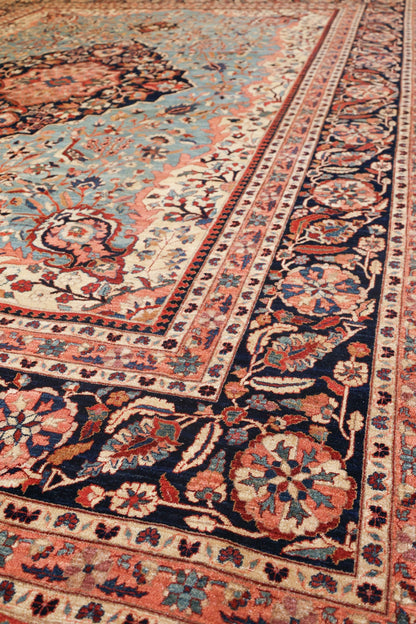 Kashan Handwoven Traditional Rug, 76942