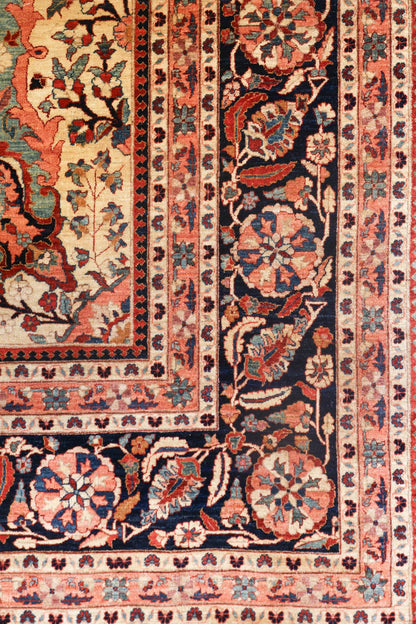 Kashan Handwoven Traditional Rug, 76942