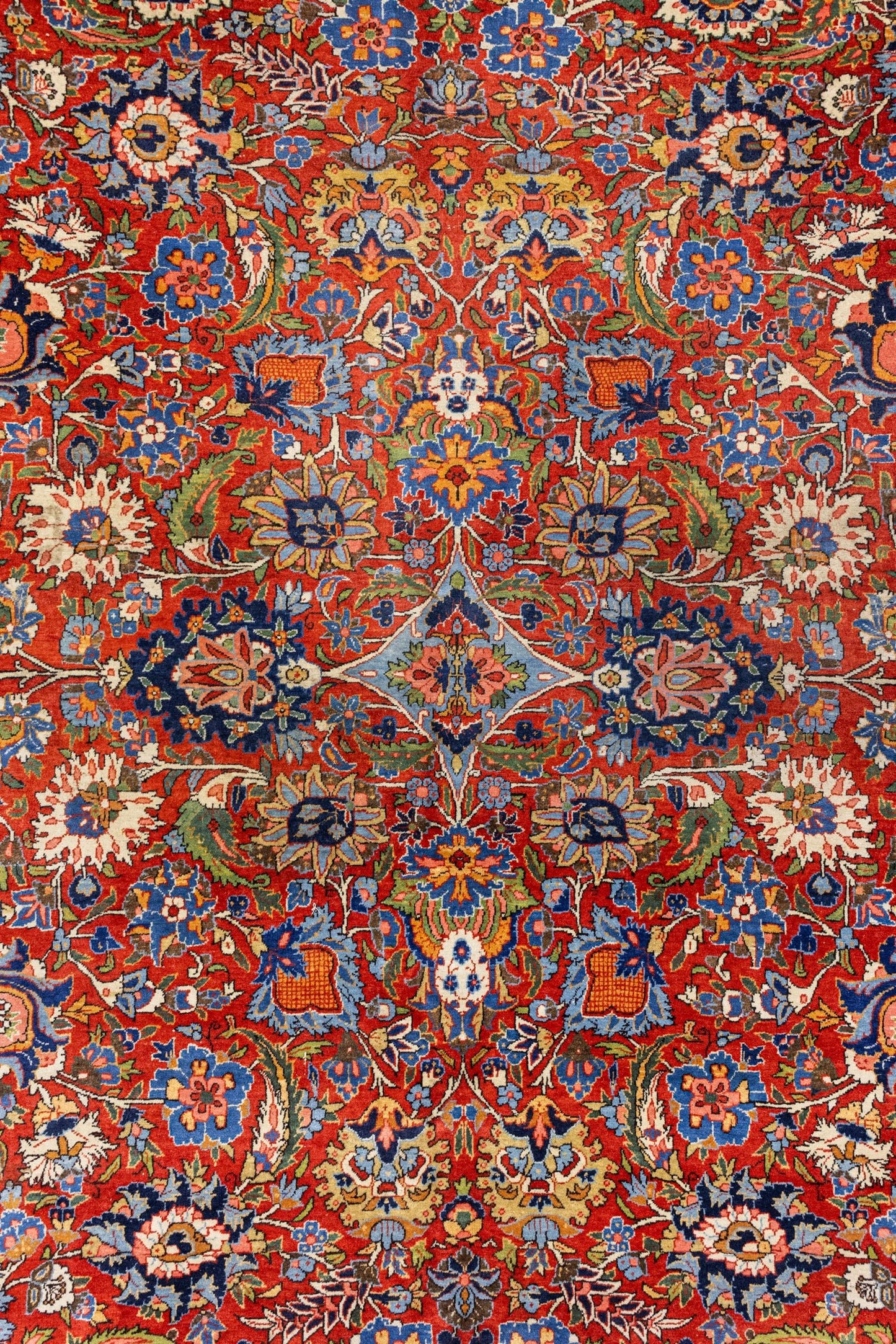 Antique Kashan Handwoven Traditional Rug, J88694