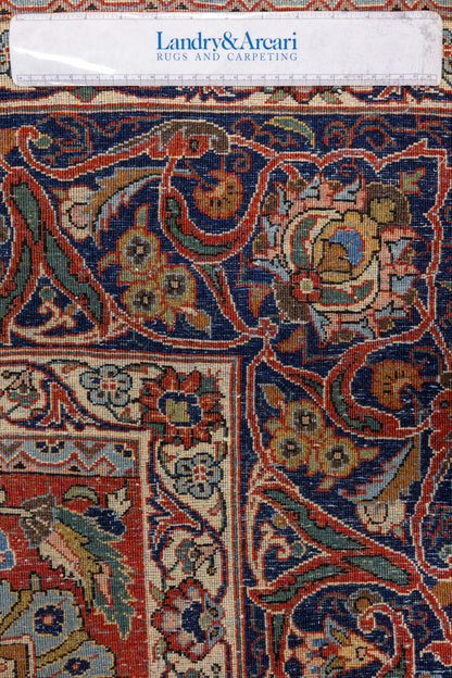 Antique Kashan Handwoven Traditional Rug, J88694