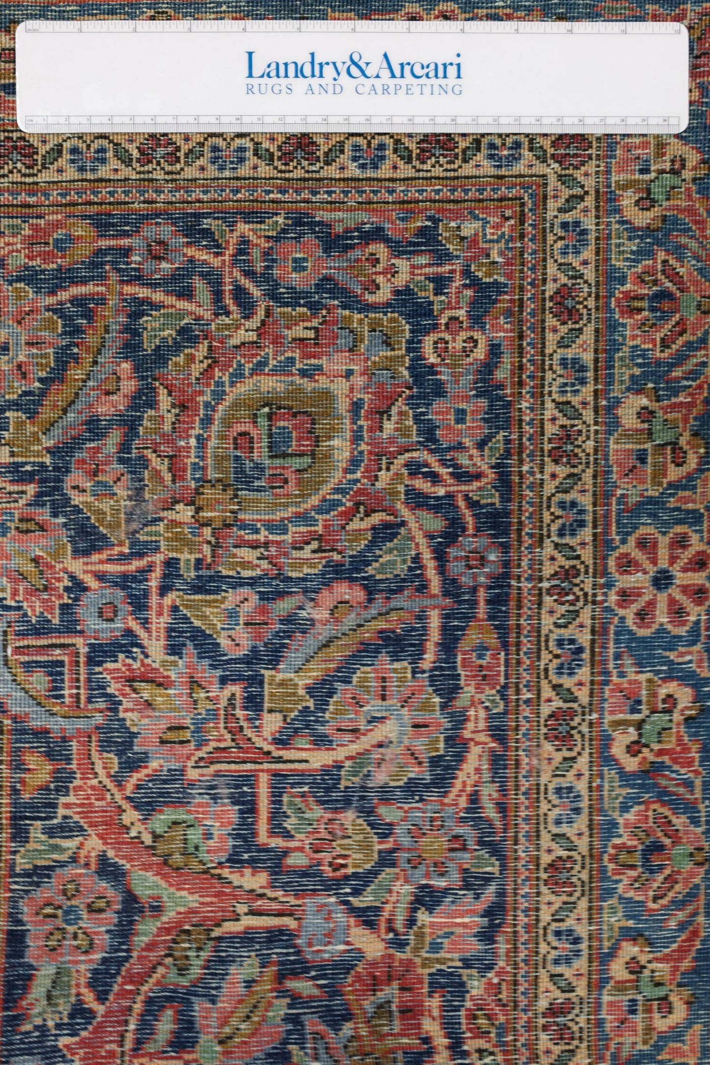 Antique Kashan Handwoven Traditional Rug, JF8788