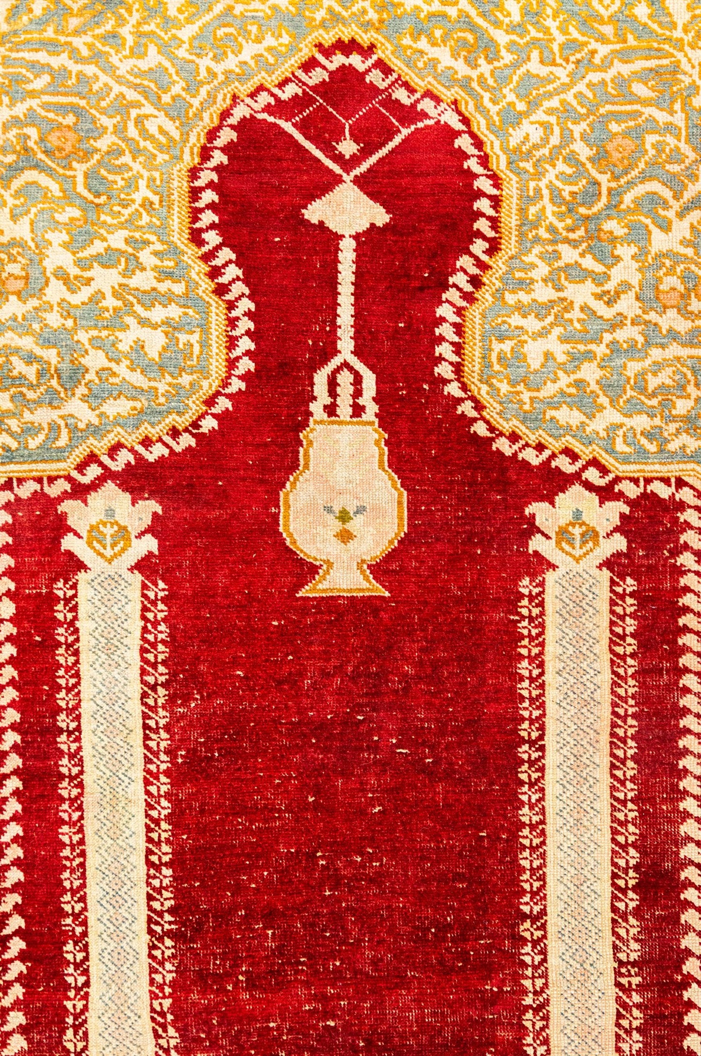 Antique Kayseri Handwoven Traditional Rug, J87335