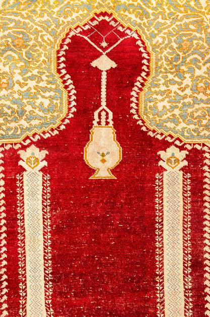 Antique Kayseri Handwoven Traditional Rug, J87335