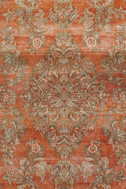 Vintage Kazvin Handwoven Traditional Rug, J81298