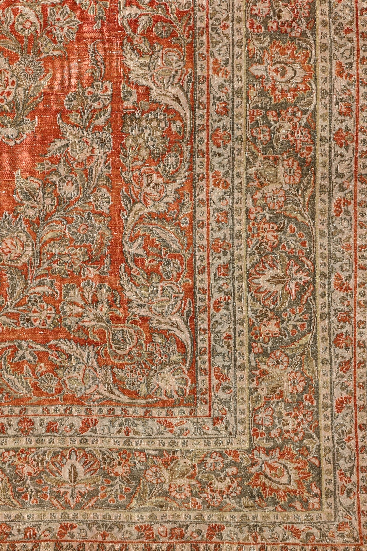 Vintage Kazvin Handwoven Traditional Rug, J81298