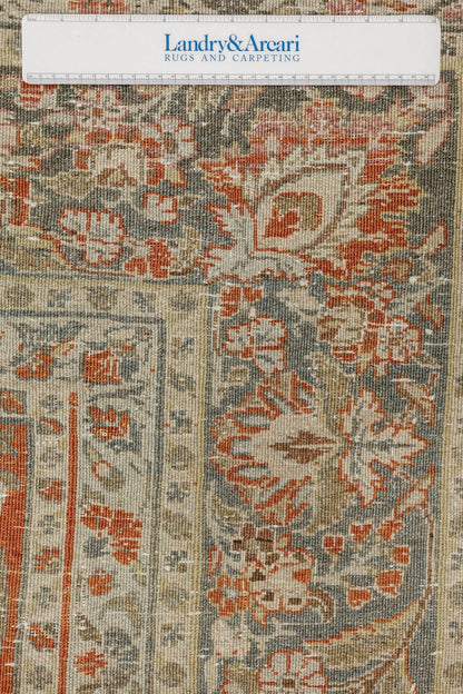 Vintage Kazvin Handwoven Traditional Rug, J81298