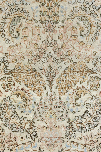 Vintage Kerman Handwoven Traditional Rug, J79407