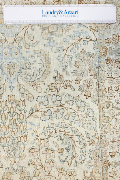 Vintage Kerman Handwoven Traditional Rug, J79407
