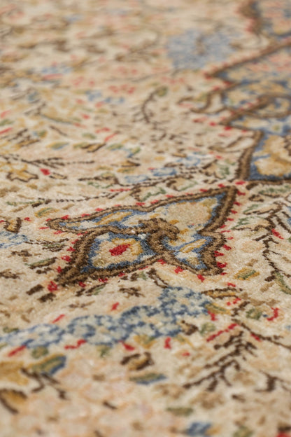 Antique Kerman Handwoven Traditional Rug, J79409