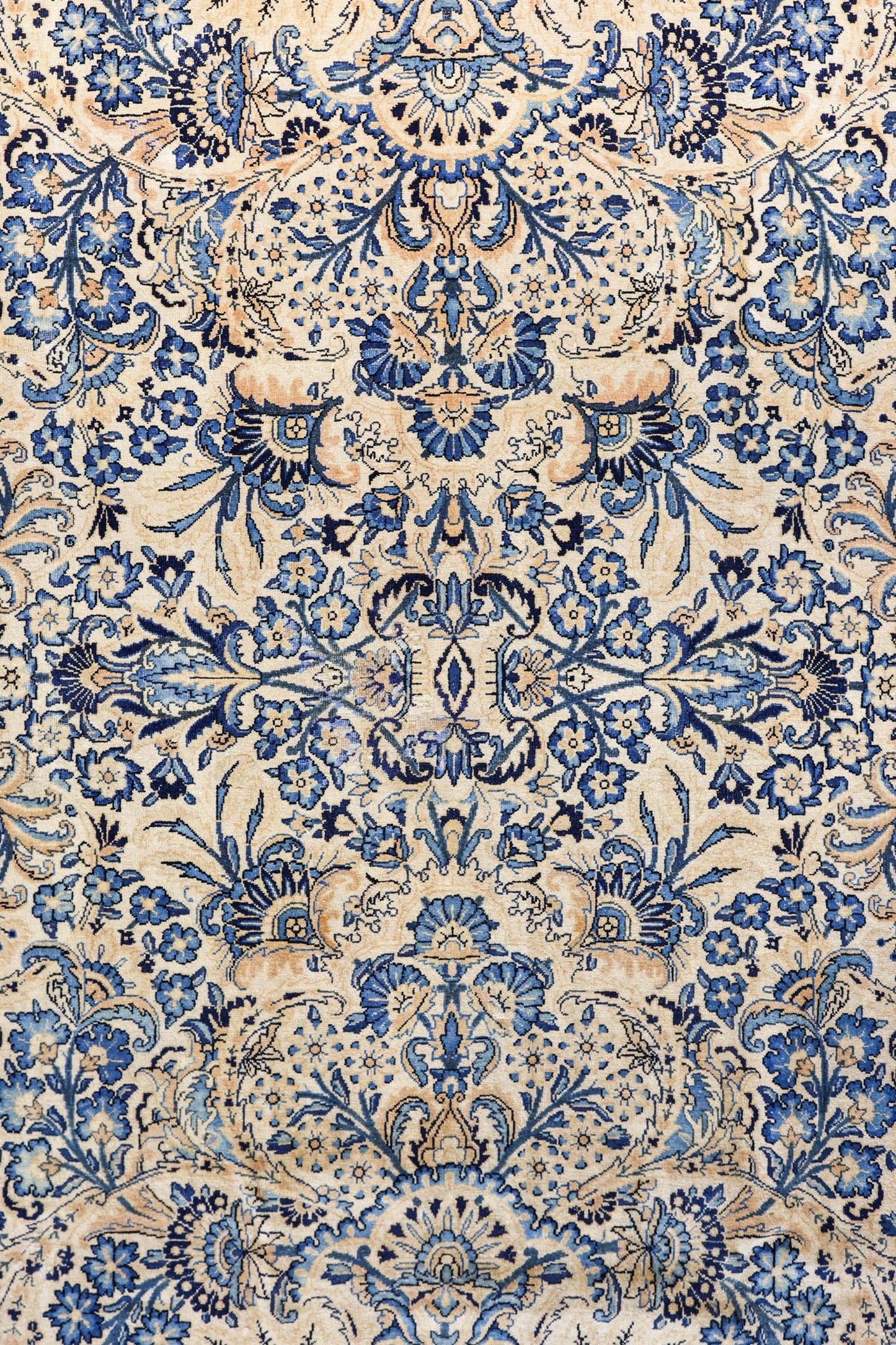 Antique Kerman Handwoven Traditional Rug, J79415