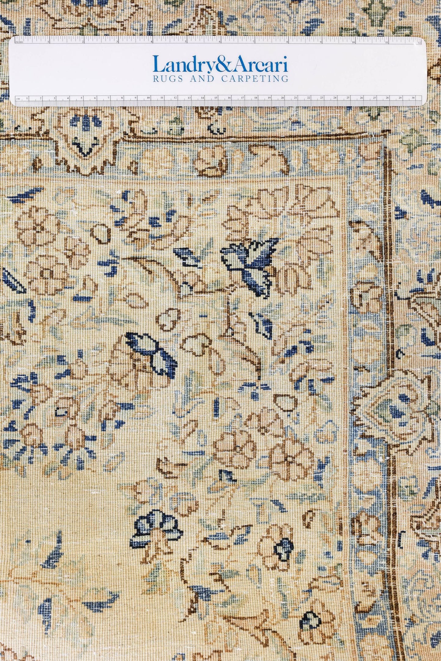 Vintage Kerman Handwoven Traditional Rug, J79422