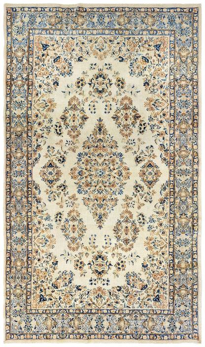 Vintage Kerman Handwoven Traditional Rug