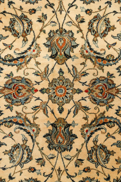 Antique Keshan Handwoven Traditional Rug, J71971