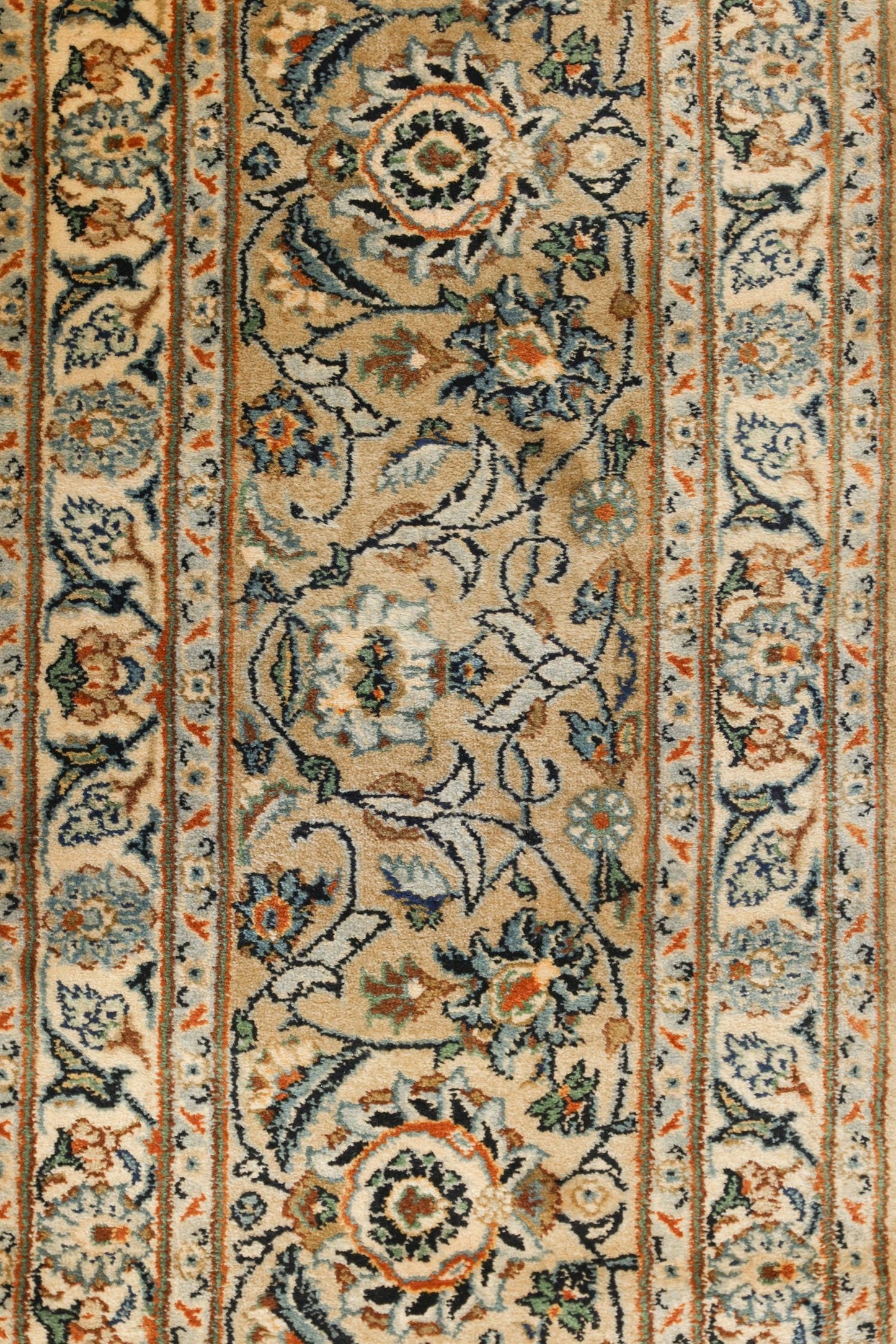 Antique Keshan Handwoven Traditional Rug, J71971