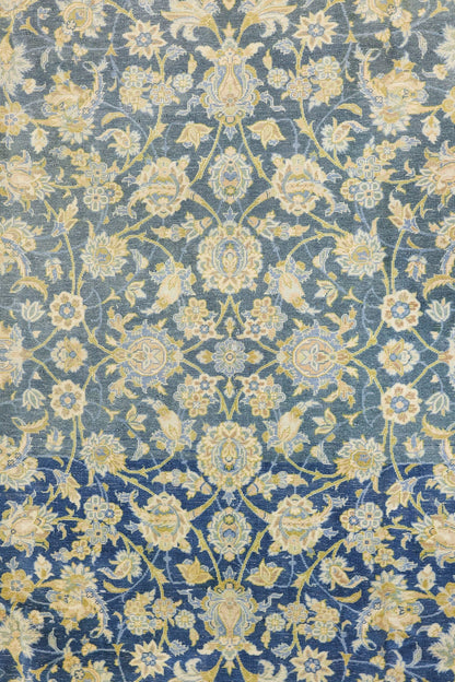 Vintage Keshan Handwoven Traditional Rug, J79401