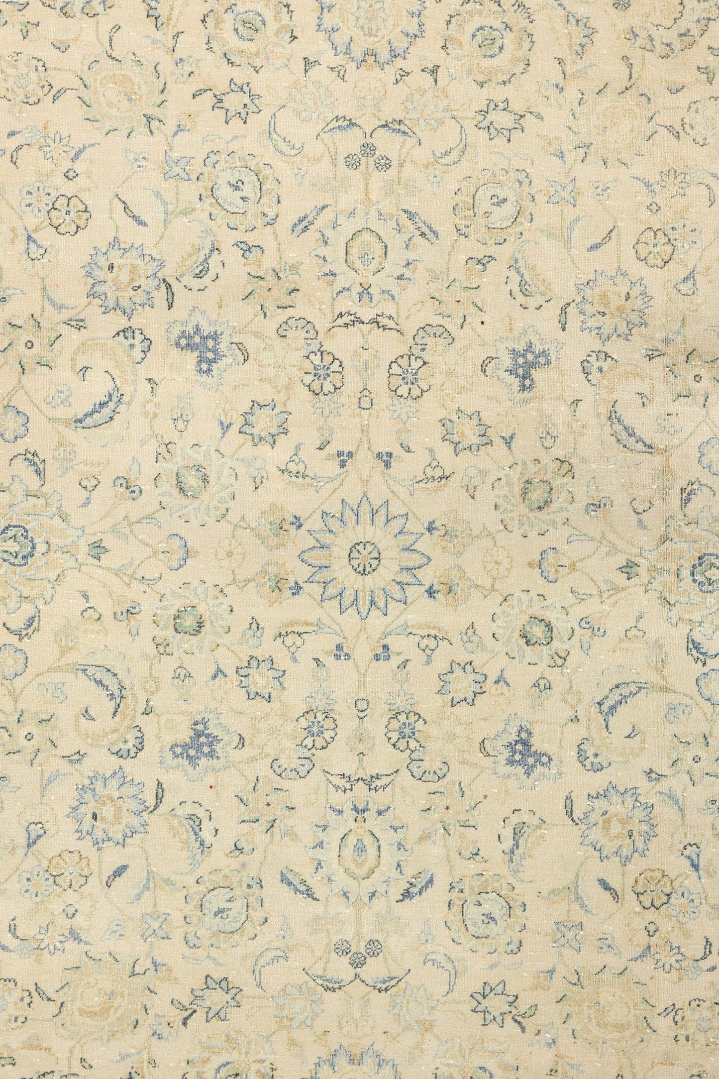 Vintage Keshan Handwoven Traditional Rug, J81283