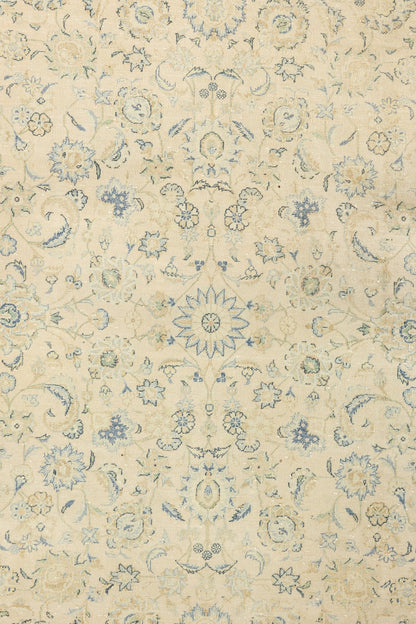 Vintage Keshan Handwoven Traditional Rug, J81283