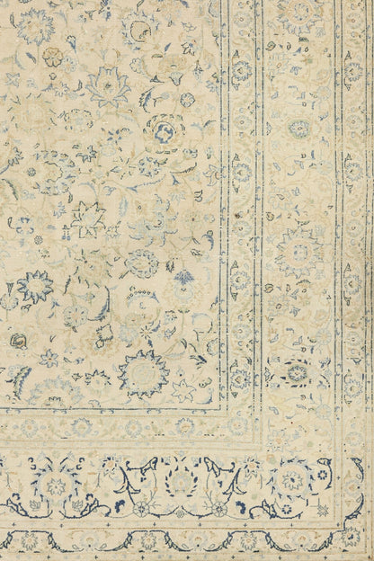Vintage Keshan Handwoven Traditional Rug, J81283