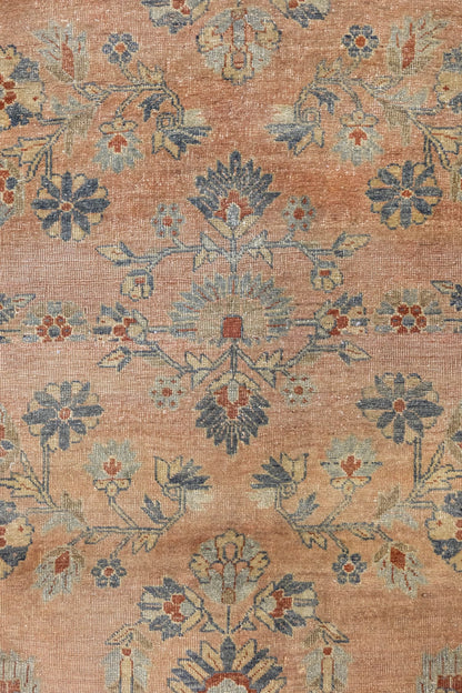 Vintage Keshan Handwoven Traditional Rug, J86273