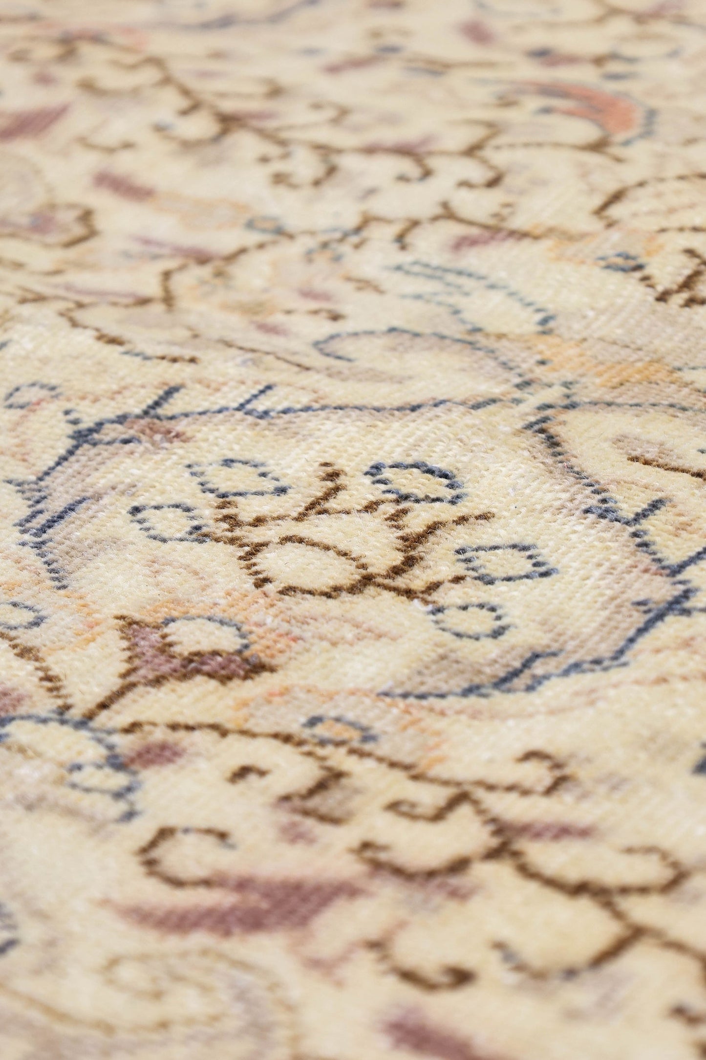 Vintage Keyseri Handwoven Traditional Rug, J79420