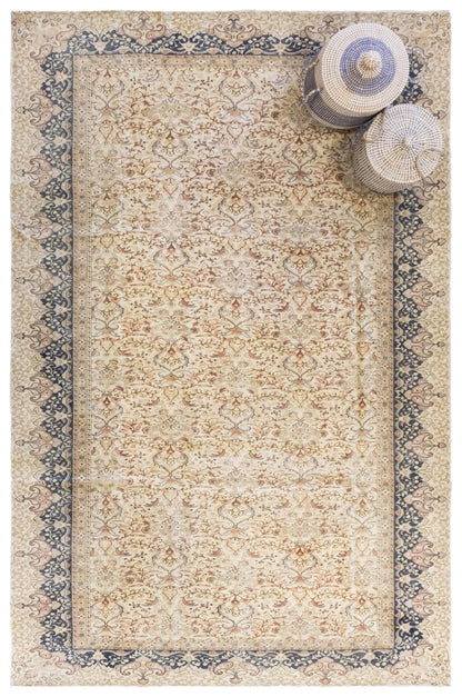Vintage Keyseri Handwoven Traditional Rug, J79420