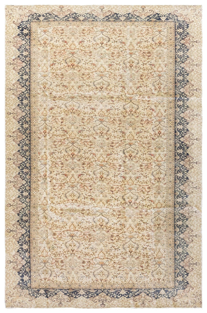 Vintage Keyseri Handwoven Traditional Rug