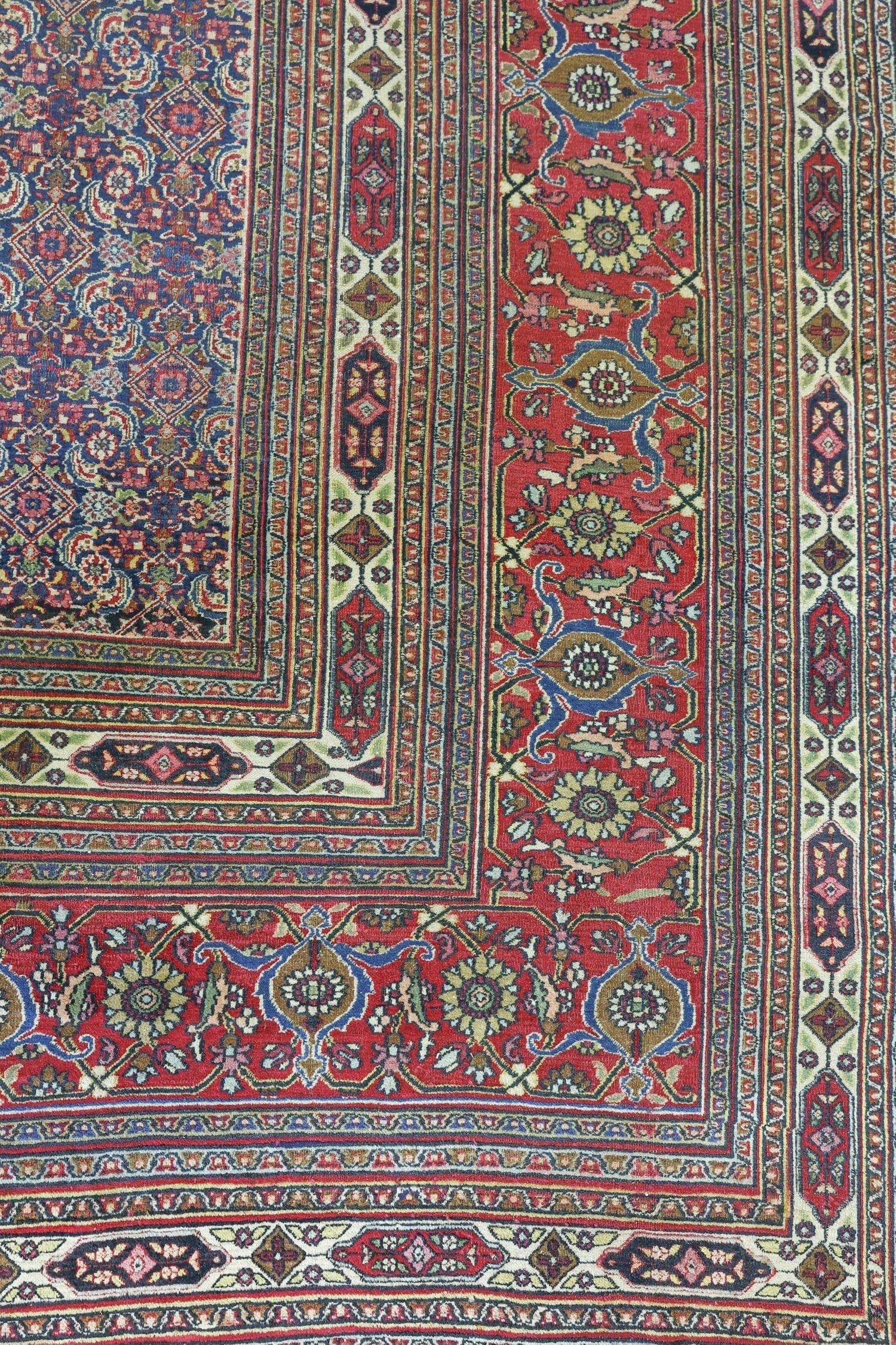 Antique Khorasan Handwoven Traditional Rug, J71826