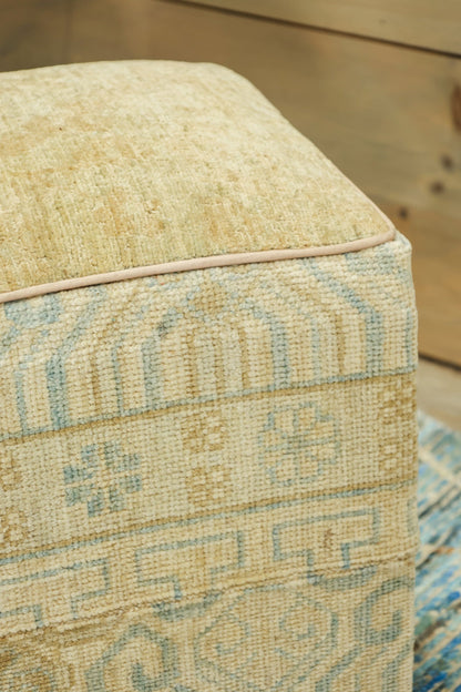 Khotan Rug Ottoman, J80387