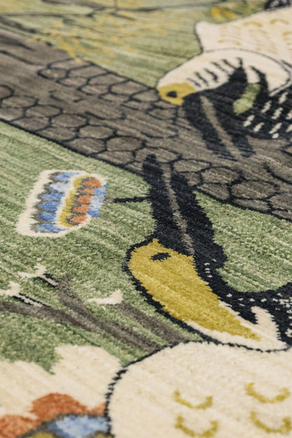 Khotan Handwoven Traditional Rug, J81394