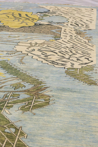 Khotan Handwoven Traditional Rug, J81403