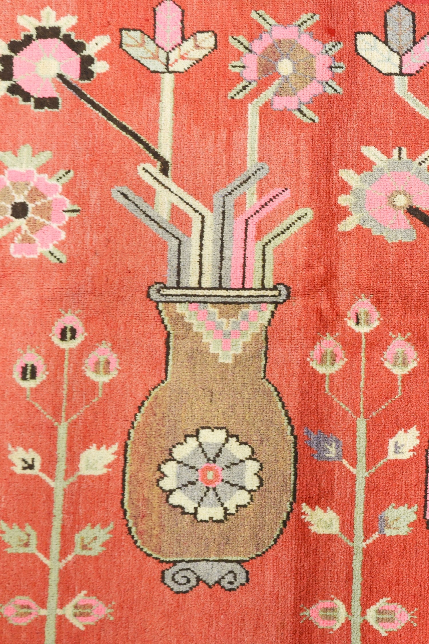 Antique Khotan Handwoven Traditional Rug, JF8689
