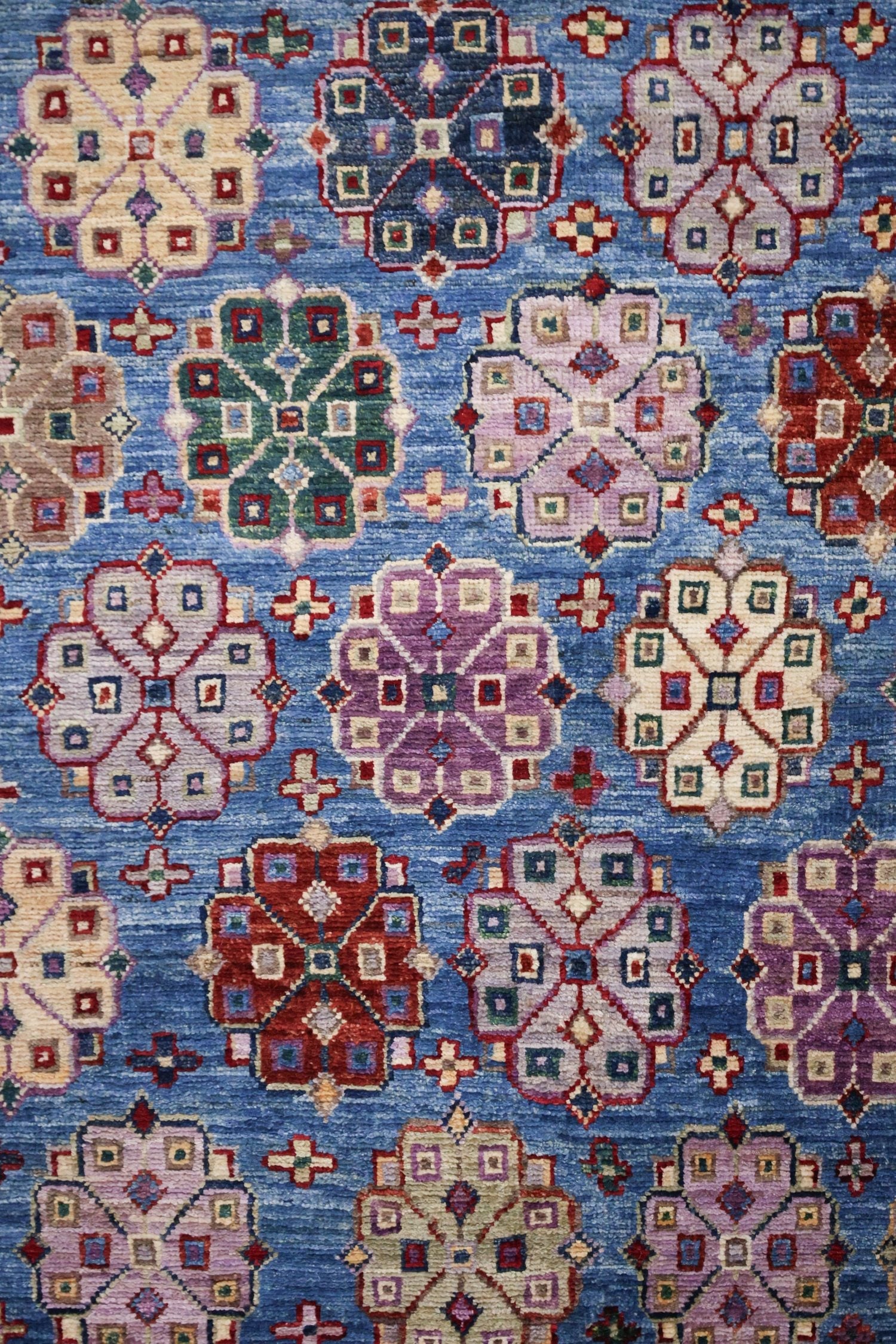 Khotan Garden Handwoven Traditional Rug, J70524